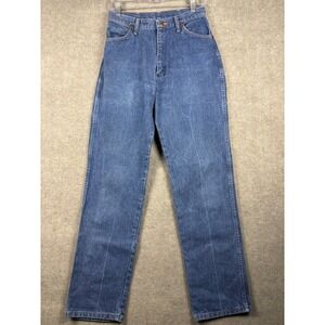 Vintage Wrangler 12MWZG Cowboy Cut High Rise Straight Jeans 9/10x32 USA Made
